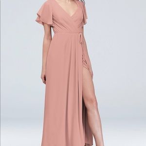 David’s bridal bridesmaid dress